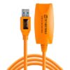 Tether Tools TetherPro USB 3.0 to USB Female Active Extension Cable | for Fast Transfer Between Camera and Computer | High Visibility Orange | 16 Feet (5 m) 31 51SD3Ql8LNL
