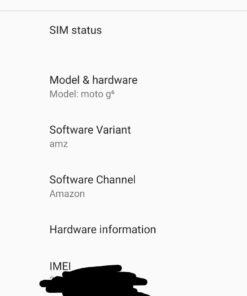 Moto G6 with Alexa Hands-Free – 32 GB – Unlocked (AT&T/Sprint/T-Mobile/Verizon) – Black - Prime Exclusive Phone 32 GB Storage + 3 GB RAM 20 51SDK0c76LL