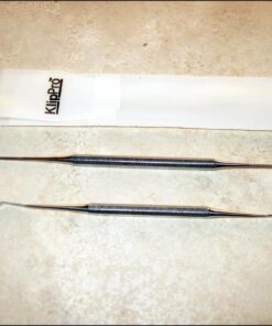 Kohm KP-7100 Ingrown Toenail Tool Kit, File & Lifter Set - Professional Grade, Stainless Steel, Ingrown Toe Nail Pedicure Tools, Podiatry Tools Blacks File and Under Nail Cleaner 16 51SIXdeeTlL