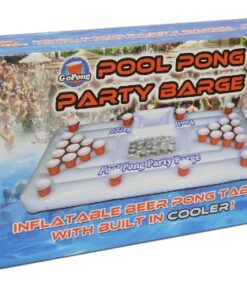 GoPong Original Pool Party Barge Floating Beer Pong Table with Cooler and Cup Holders 17 51SLtjGi0HL