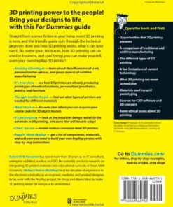 3D Printing For Dummies 4 51SNsHJnkOL