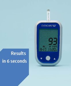 Medline EvenCare G2 Blood Glucose Test Strips, Self-testing with G2 Monitoring System, 6 Second Results, 50 Count System, 6 Second Results, 50 Count 12 51SPwtjVdtL