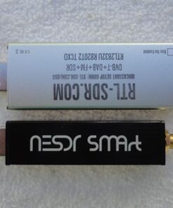 Nooelec RTL-SDR v5 Bundle - NESDR Smart HF/VHF/UHF (100kHz-1.75GHz) Software Defined Radio. Premium RTLSDR w/ 0.5PPM TCXO, SMA Input, Aluminum Enclosure & 3 Antennas. RTL2832U & R820T2-Based Radio 39 51SRbIynFRL