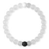 Lokai Beaded Bracelets for Women & Men, Classic Clear Style - Mental Health Awareness Bracelet Encourages Mental Wellness Slides-On for Comfortable Fit - Silicone Stretch Bead Bracelet Jewelry Large 10 51SVTh CNRL