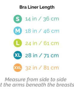 Alternative view of Soft Bamboo and Cotton Bra Liner (Beige, 3-Pack, XL) - No Tags and No Discomfort