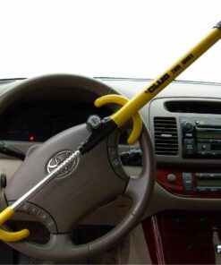 Winner International The Club 3000 Twin Hooks Steering Wheel Lock, Yellow 18 51SmgjrCs2L