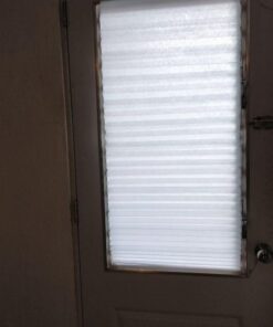 Redi Shade No Tools Original Light Filtering Pleated Fabric Shade White, 36 in x 72 in, 1 Pack 36 Inch x 72 Inch - 1 Pack 56 51SnuEoN59L