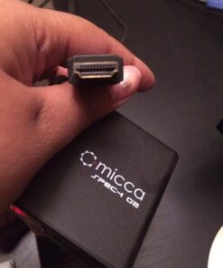 Micca Speck G2 1080p Full-HD Digital Media Player for USB Drives and SD/SDHC Cards, Digital Signage, H.264/AVC MP4 MKV Videos MP3 Music JPG Photos, HDMI and AV Output, Auto Play and Resume Speck G2 Full-HD 57 51SpDhnCkfL