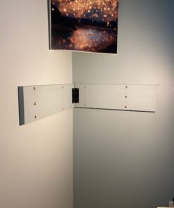 Mount-It! Corner TV Mount | Premium Swivel Full Motion Caddy Corner Wall Bracket for 37-63 inch Flat Panel Screens VESA up to 800x400, 132 lb Capacity, Black 68 51SxGHoexXL