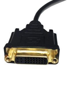 Anbear HDMI to DVI Cable, Bi-Directional HDMI Male to DVI-D(24+1) Female Adapter, 4k DVI to HDMI Conveter (1 Pack, DVI-D) 1 Pack 9 51SxjouXhL