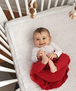 QuickZip Crib Extra Zip-On Sheet (SecureFit Wraparound Base Not Included) - Faster, Safer, Easier Baby Crib Sheets - White 100% Cotton - Fits All Standard Crib Mattresses 10 51SylDq C5L