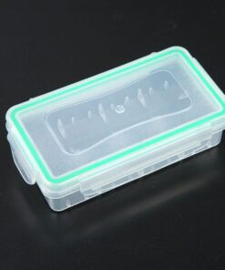 Orchidtent 4 Pieces Clear Plastic Waterproof Battery Storage Case Holder Organizer for 18650 Batteries / 16340 Batteries / CR123A batteries 17 51T43Kq9PYL