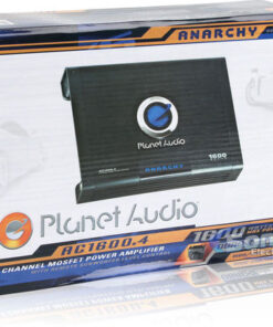PLANET AUDIO AC1600.4 1600W 4 Channel Car Amplifier Power Amp+Remote AC16004 4-Channel Class A/B 50 51T5xBONNOL