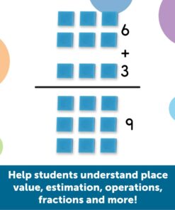 Learning Resources Base Ten Blocks Smart Pack, Early Childhood Math Skills, Ages 5+, Multicolor Base Ten Smart Pack 12 51T9EnQSSkL