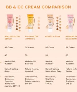 purlisse Perfect Glow BB Cream SPF 30: Clean & Cruelty-Free, Medium Flawless Coverage, Hydrates with Jasmine (Tan Deep) 1.4 Fl Oz (Pack of 1) TAN DEEP 12 51TNyBEPJgL 1