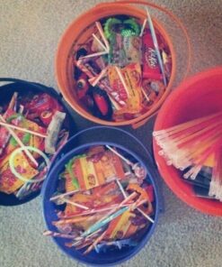 SCS Direct Glow Bracelets1(00pc) Wholesale Pack of Glow Sticks w Connectors-Non-Toxic, Long 8-12 Hour Lifespan-Safe Trick Or Treating Lights, Non-Candy Treats, Neon Headband, Camping Summer Camp Party 27 51TXwqWtvL