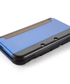 TNP Protective Case Compatible with Nintendo New 3DS XL LL 2015, Navy Blue - Plastic + Aluminum Full Body Protective Snap-on Hard Shell Skin Case Cover New Modified Hinge-Less Design 19 51ThJ9SaJ1L