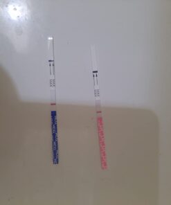 MomMed Ovulation Test Kit (HCG15-LH40), 15 Pregnancy & 40 Ovulation Test Strips with 55 Urine Cups Reliable & Quick Early Pregnancy Test 55 Count (Pack of 1) 35 51TnE0eL30L