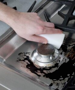 STK 20 Pack Extra Thick Magic Cleaning Pads - Eraser Sponge for All Surfaces - Kitchen-Bathroom-Furniture-Leather-Car-Steel - Just Add Water to Erase All Dirt - Melamine - Universal Cleaner 20 Count 30 51Tr5zyMD0L