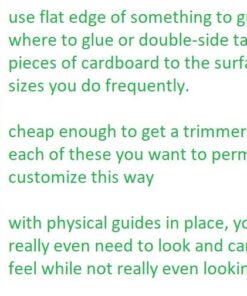 Firbon A4 Paper Cutter 12 Inch Titanium Paper Trimmer Scrapbooking Tool with Automatic Security Safeguard and Side Ruler for Craft Paper, Coupon, Label and Cardstock (Black) 1-black 39 51U1oeftLNL