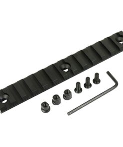 HooGou 13 Slot 5.25" Picatinny Weaver Rail Section for Keymod Handguard Mount Rail System Black (13 Slots / 2 Pack) 6 51U21RsEzUL