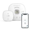 CHAMBERLAIN Smart Garage Control - Wireless Garage Hub and Sensor with Wifi & Bluetooth - Smartphone Controlled, myQ-G0401-ES, White myQ Smart Garage™ Control 51 51U402oH80L 1