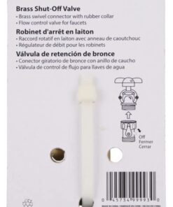 Alternative view of Mintcraft GB9111A3L Brass Garden Hose Shut Off