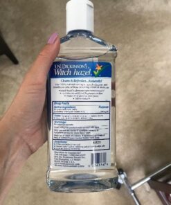 T.N. Dickinson's Astringent, 100% Natural, Witch Hazel 16 fl oz (473 ml) (2 Pack) Woody/Medicinal 16 Fl Oz (Pack of 2) 13 51UAuGgduQL