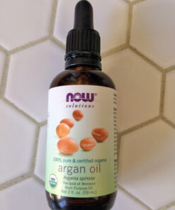 NOW Solutions, Organic Argan Oil, Certified Organic and 100% Pure, "Gold of Morocco" Multi-Purpose Oil, 2-Ounce 2 Fl Oz (Pack of 1) 24 51UEmxZUazL