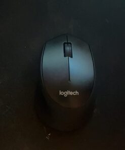 Logitech M330 SILENT PLUS Wireless Mouse, 2.4GHz with USB Nano Receiver, 1000 DPI Optical Tracking, 2-year Battery Life, Compatible with PC, Mac, Laptop, Chromebook - Black 52 51UGPhd7JzL