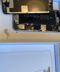 Yodoit for iPhone 6s Plus Screen Replacement Touch LCD Display Digitizer Glass Full Assembly Camera Home Button Proximity Sensor Earpiece Speaker + Tool 5.5 inches (Black) Black iPhone 6s Plus - Black 30 51UK9Bp7ulL