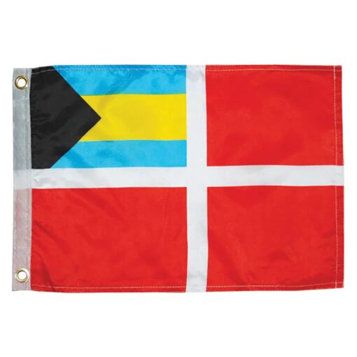 Taylor Made Products 2018 Bahamas Courtesy Boat Flag, 12 x 18-Inch