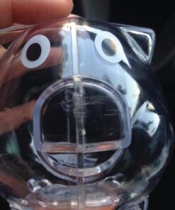 Windy City Novelties Small Educational Kids Clear Plastic Piggy Banks 32 51UVMW4yV8L