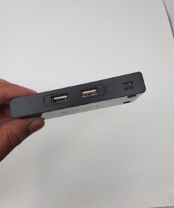 UGREEN USB Switch Selector 2 Computers Sharing 4 USB Devices USB 2.0 Peripheral Switcher Box Hub for Mouse Keyboard Scanner Printer PCs with One-Button Swapping and 2 Pack USB A to A Cable 66 51UacMtnWqL