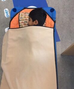 Urban Infant Tot Cot Kids Nap Mat - Toddler Preschool Daycare Bedding Cover with Blanket and Pillow - Traffic 41 51Uczrpm7zL