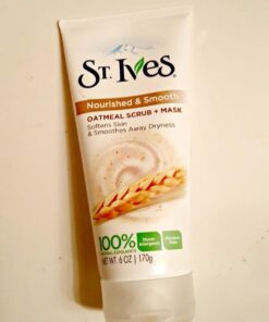 St. Ives Gentle Smoothing Face Scrub and Mask Oatmeal, ONE , 6 oz 6 Ounce (Pack of 1) 40 51Ue4pB8 CL