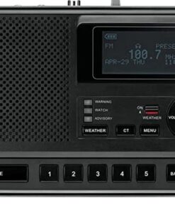 Sangean CL-100 NOAA, S.A.M.E and Public Alert Certified Weather Alert Table-Top Radio with AM / FM-RBDS, and EEPROM Back Up for Preset Stations 34 51UeVr53hsL