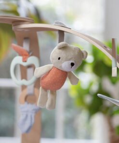 Ingenuity Cozy Spot Reversible Duvet Activity Gym & Play Mat with Wooden Bar - Loamy, Ages Newborn + 38 51Uea5QW3uL