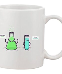 Ceramic Coffee Mug - Funny Chemistry Beaker Chemicals by B&A