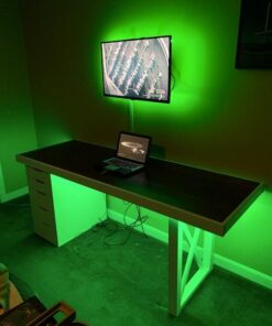 HAMLITE TV LED Backlight, 8.2Ft Led Light for TV 32-60 Inch Monitor Backlight, HDTV Wall Mount Stand Work Space Gaming Room Decor, LED Bias Ambient Mood Lighting Kit for 32-60inch 77 51UoF2 ZESL