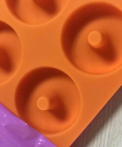 LoveS (2pcs) 6-Cavity Silicone Donut Baking Pan/Non-Stick Donut Mold, Dishwasher, Oven, Microwave, Freezer Safe 47 51UsPqVzQL