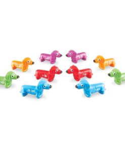 Learning Resources Snap-N-Learn Rhyming Pups Toy, Fine Motor Toys, Develops Color Recognition Skills, 20 Pieces, Ages 3+ 13 51UsoOgmO0L