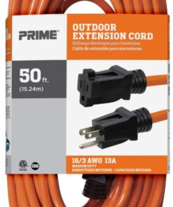 Prime Wire & Cable EC501630 50-Foot 16/3 SJTW Medium Duty Extension Cord, Orange 6 51Uwnhct0qL