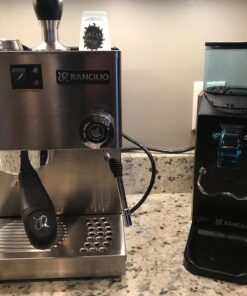 Rancilio Silvia Espresso Machinet,0.3 liters, with Iron Frame and Stainless Steel Side Panels, 11.4 by 13.4-Inch 33 51UzlxMqjbL