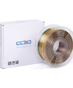 Alternative view of 3D Printer Rainbow Silk PLA Filament 1.75mm 1KG Gradually Changing Color Gradient Printing Material Silk Rainbow
