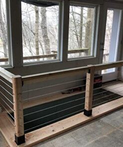 Forney 70452 Wire Rope, Vinyl Coated Aircraft Cable, 250-Feet-by-1/8-Inch thru 3/16-Inch 1/8-Inch - 3/16-Inch 27 51V8 9l0NDL