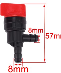 HIPA (Pack of 2) 1/4" 90 Degree Fuel Shut Off Valve for 698181 494539 697944 Tecumseh 35857 16 51VByc2ZtQL