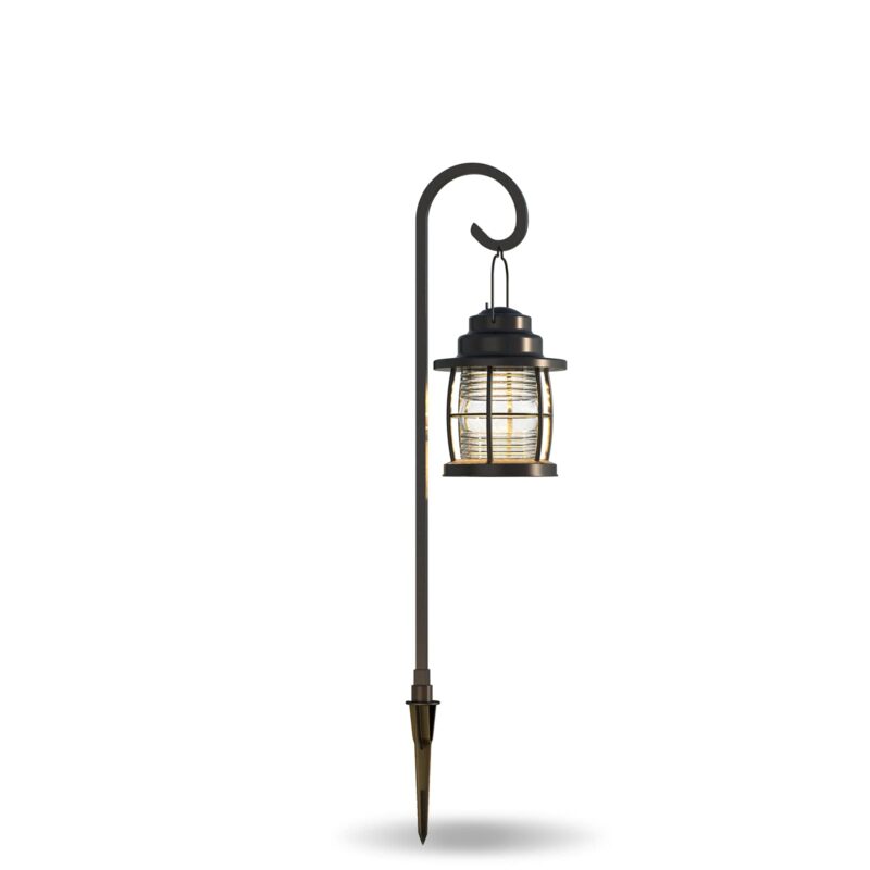 Catalog 5 Malibu Lightning 8422-4110-01 Harbor Collection LED Low Voltage Jelly Jar Pathway Light- Black