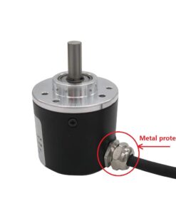 Taiss/AB 2 Phase Incremental Rotary Encoder 100P/R DC 5-24v Wide Voltage Power Supply 6mm Shaft 100P/R 10 51VP y5NcL