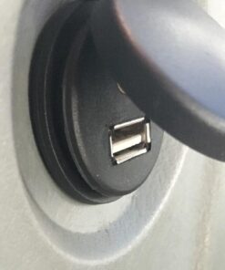 Alternative view of Xtenzi USB & 3.5mm AUX Extension Flush Mount 2 Meter Cable, 1/8 AUX Car Bike Boat Motercycle Lead